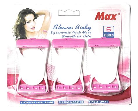 Svqny Body Bikini Shaving Manual Razor For Women S Combo Of Razors Amazon In Health