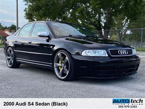 2000 Audi S4 Sedan Black Autotech Tuning And Sales 14217 Sw 139th Ct Miami Fl 33186 305 979 1303