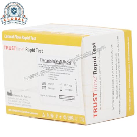 Athenese DX CTK Filariasis IgG IgM Rapid Test At Rs 78 Bio Rad