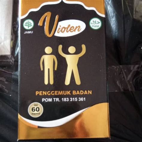 Jual VIOLEN Obat Gemuk Penggemuk Badan Herbal ALAMI PLUS PENAMBAH NAFSU