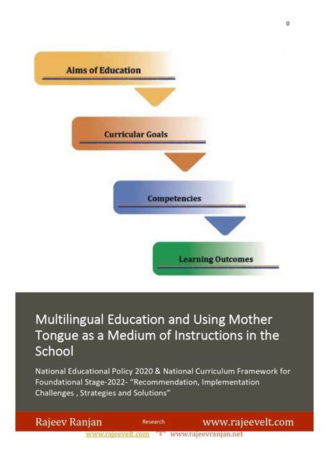 How To Implement Multilingualism At Foundational Stage Nep 2020