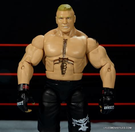 Mattel Brock Lesnar WWE figure – front detail – Lyles Movie Files