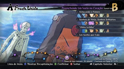 NARUTO SHIPPUDEN Ultimate Ninja STORM 4 A Frente Unida 17 Preenchendo