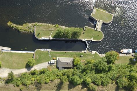 Rideau River Lock 20 Bridge In Burritts Rapids On Canada Bridge