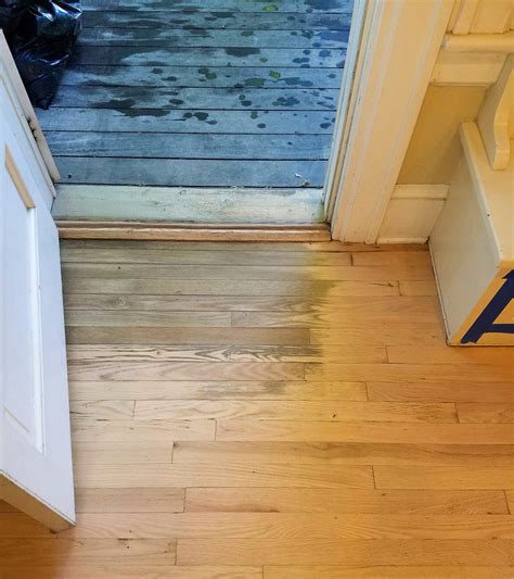 Repairing water damaged hardwood floors | Mr. Floor Chicago