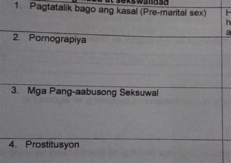 Sa Iyong Palagay Bakit Nagiging Laganap Ang Mga Nabanggit Na Isyu