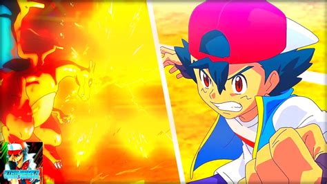 Ash Vs Leon Full Battle Pokemon Amv 6v6 Battle Full Episode Youtube