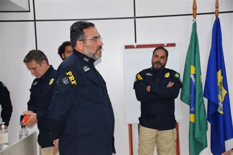 Diretor Geral da PRF realiza reunião efetivo na Bahia Polícia