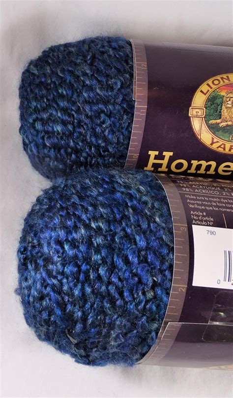 Lion Brand Homespun Yarn Colonial Bulky Knit Crochet | Etsy Crochet ...