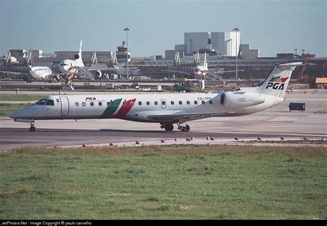 Cs Tpg Embraer Erj 145ep Pga Portugália Airlines Paulo Carvalho