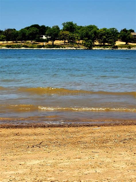 Lake Texoma stock image. Image of lake, wave, water - 261363813