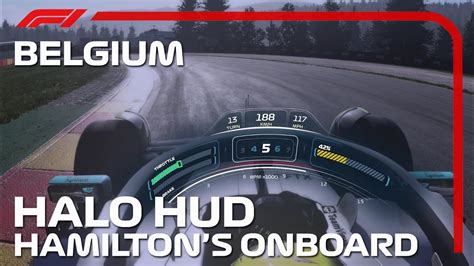 F1 2022 Lewis Hamilton Onboard With Halo Hud For F1 22 Game Spa