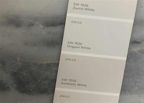 Sherwin Williams Origami White SW 7636 Paint Color Review HelpWithDIY