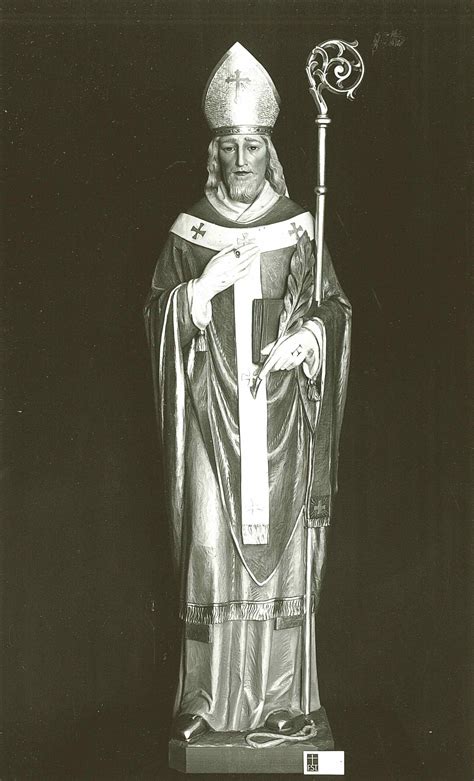 Wooden Statue Of St Olliver Ferdinand Stuflesser