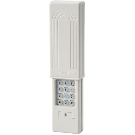 Chamberlain Clicker Universal Wireless Keypad Garage Door Opener ...