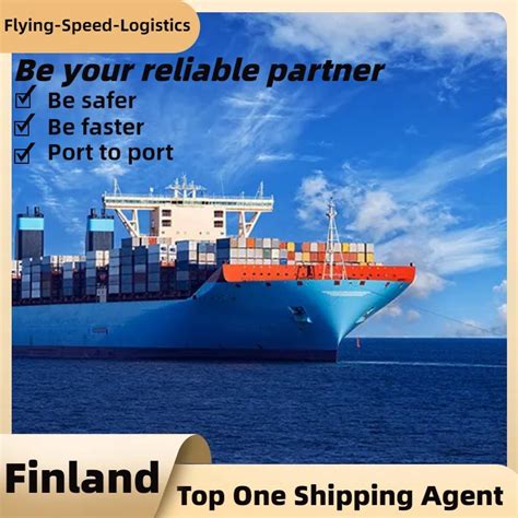 DDU Port Freight Shipping Agent Shipping Cargo To Finland Freight