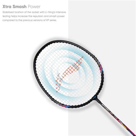 Li Ning Xp Pro Strung Badminton Rackets With Kitbag Pack Of