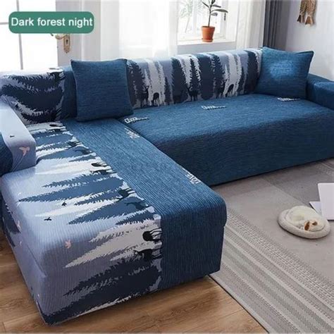 Stretch Slipcovers Sectional Elastic Stretch Sofa Covers For Living ...