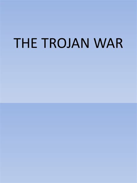 The Trojan War Download Free Pdf Trojan War Hector