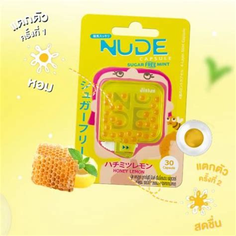 Kẹo Ngận Thơm Miệng Thái Lan Nude Capsule Sugar Free Mint giá sỉ giá bán buôn Thị Trường Sỉ