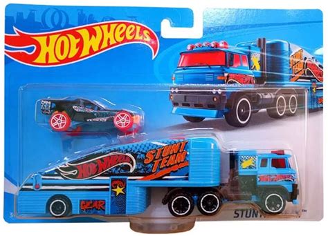 Mattel Hot Wheels Náklaďák Stuntin Semi GBF16 Legenio Specialista na stavebnice LEGO a