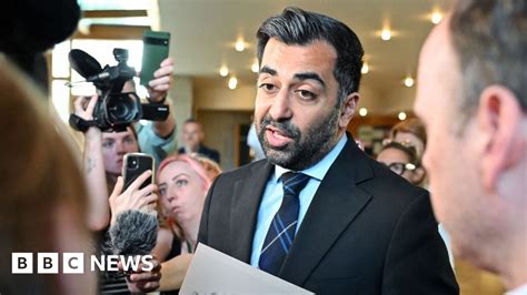 Nicola Sturgeon Still An Asset To The Snp Humza Yousaf Says Bbc News