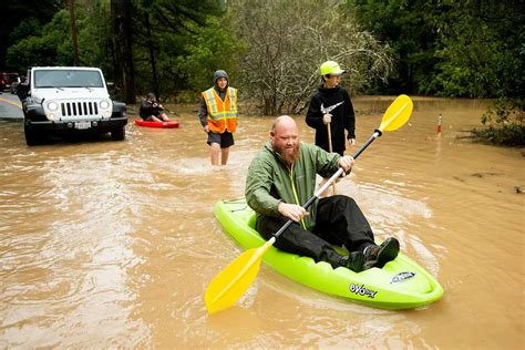 Interactive Flood Map Of Russian River Identifies River Levels Road