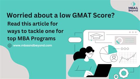 How To Overcome A Low Gmat Score In Your Mba Application Mba And Beyond