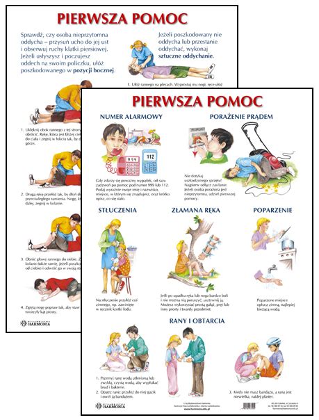 Pierwsza Pomoc Plansza Edukacyjna Eduksiegarnia Pl