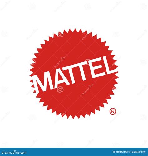 Mattel Logo Editorial Illustrative On White Background | CartoonDealer ...