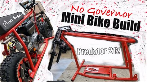 Building Mini Dirt Bikes How Prep Harbor Freight Predator Mini Bike