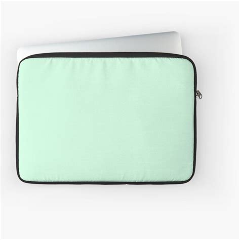 Pale Summermint Green Laptop Case