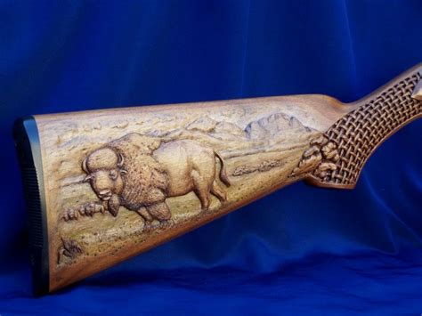 Custom Gunstock Carving By Carving Dreams In Wood‎