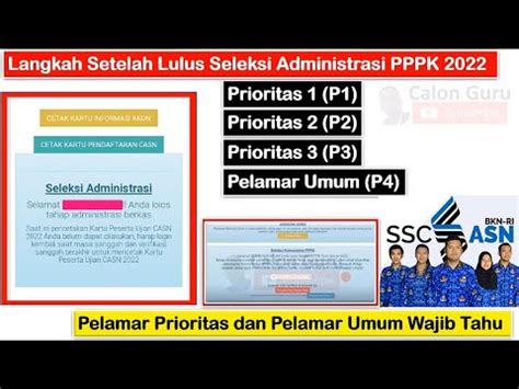 Catat Tanggal Dan Langkah Setelah Lulus Seleksi Administrasi Pppk Guru