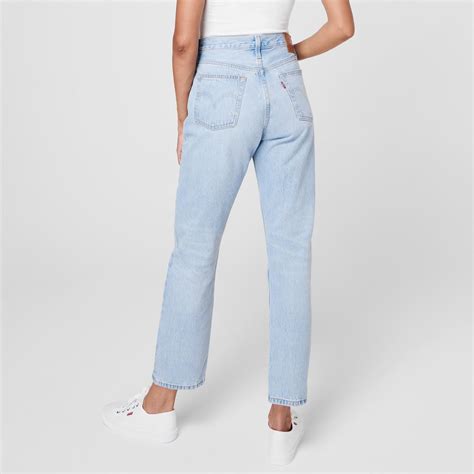 Levis 501 Cropped Jeans Straight Jeans Frasers