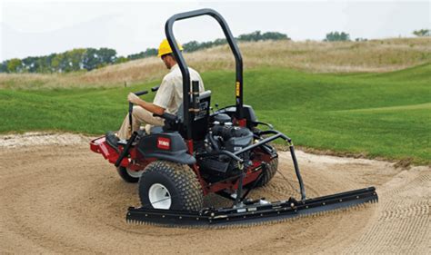 All New Sand Pro Zero Turn Bunker Rake At Harrogate Turf Business