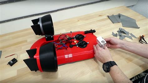 3D Printed Hovercraft Project Gets off the Ground | All3DP