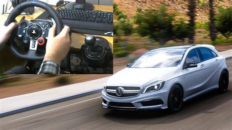 Mercedes Benz A 45 AMG 2013 Forza Horizon 5 Logitech G29 And Shifter