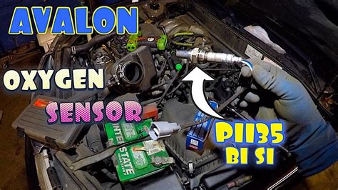 How To Replace Oxygen Sensor On 1999 Toyota Avalon Code P1135 Youtube