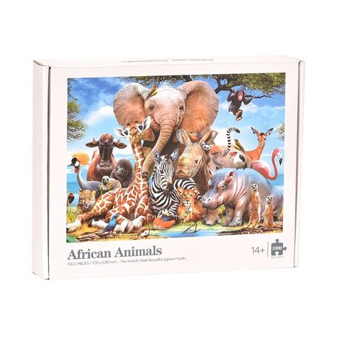 1000 pieces paper animal puzzle – Artofit