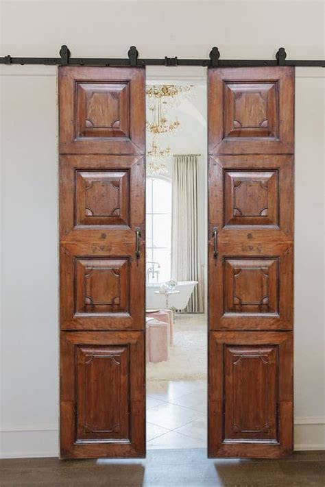 Handcrafted Four Panel Barn Doors Authentic Doors Antique Etsy