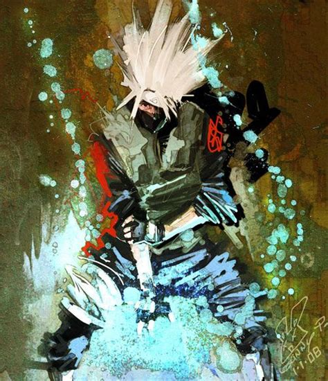 34 Kakashi Hatake Illustration Artworks Naldz Graphics Naruto Fan