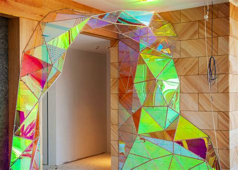 Dichroic Film Acrylic Archway By Di Emme