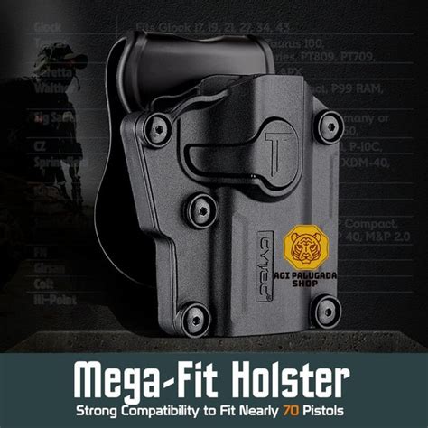 Jual Sarung Pistol Cytac Mega Fit Holster Universal Cy Uhfs Right