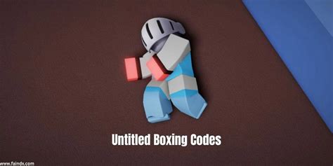 Untitled Boxing Codes January Code Update