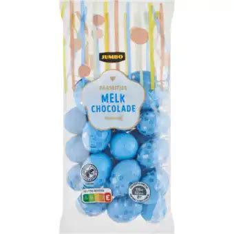 Jumbo Paaseitjes Melk Chocolade Massief G Aanbieding Bij Jumbo