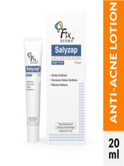 Buy Fixderma Salicylic Acid Salyzap Night Time Lotion For Acne Scars