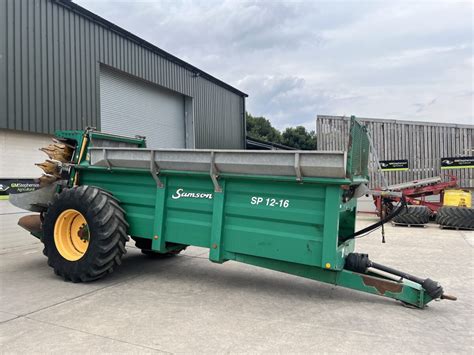 SAMSON SP 12 16 MUCK SPREADER GM Stephenson Ltd