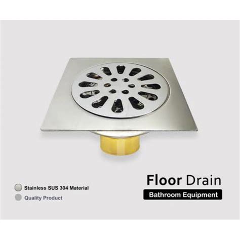 Jual Saringan Got Kuningan Full Stainless SUS 304 Tebal Floor Drain