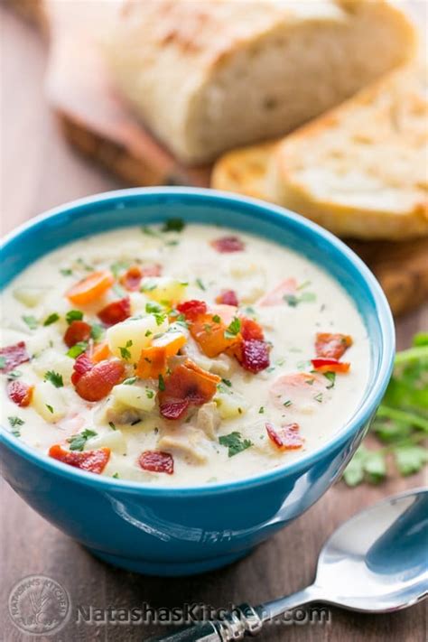 Creamy New England Style Clam Chowder Recipe 6204 Hot Sex Picture